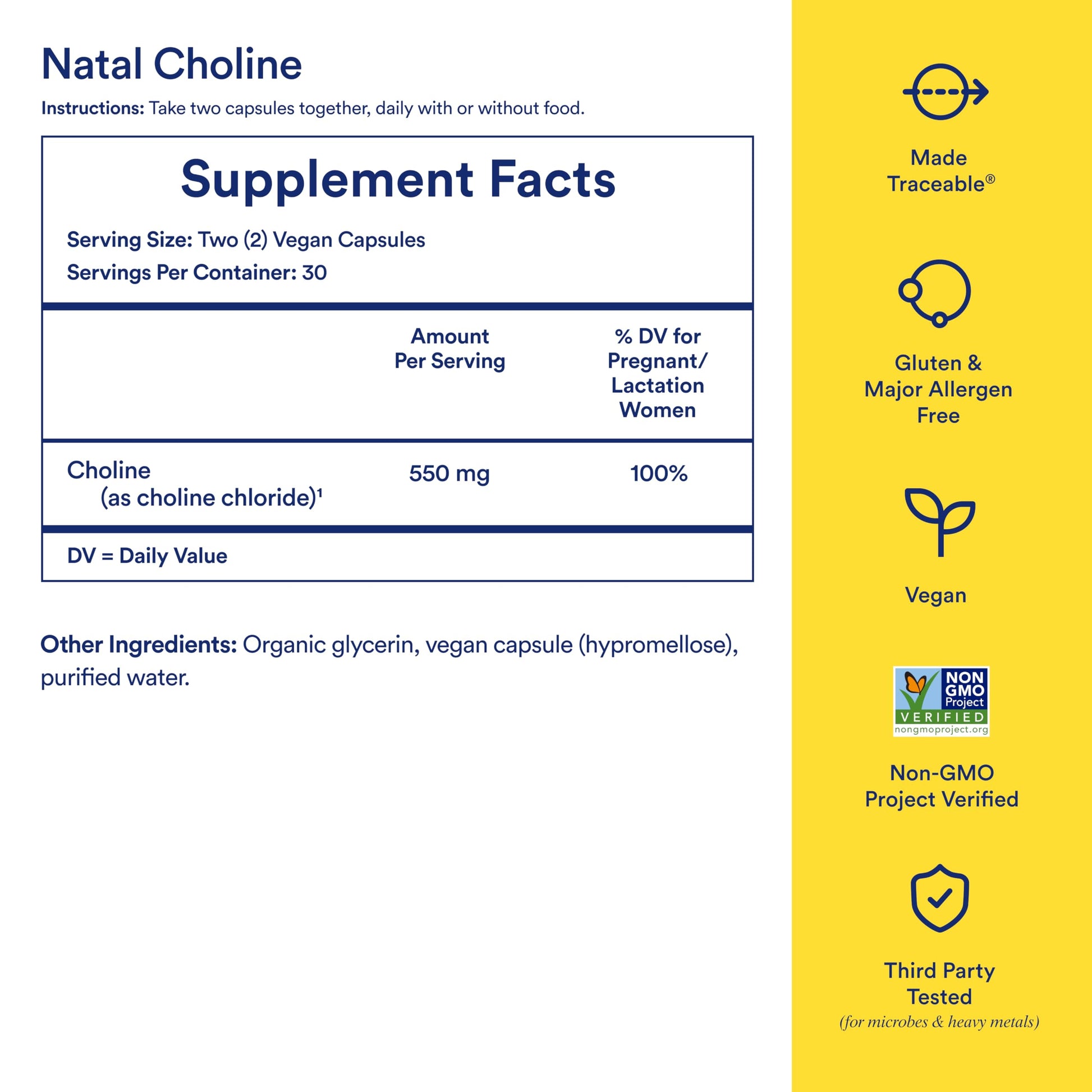 Ritual Mom-to-Baby Set with Prenatal Vitamins and Natal Choline Supplements, Supports Pregnancy, Baby's Cognitive Function, Fetal Brain Development, 30 Day Supply RitualBuy Supplements Australia