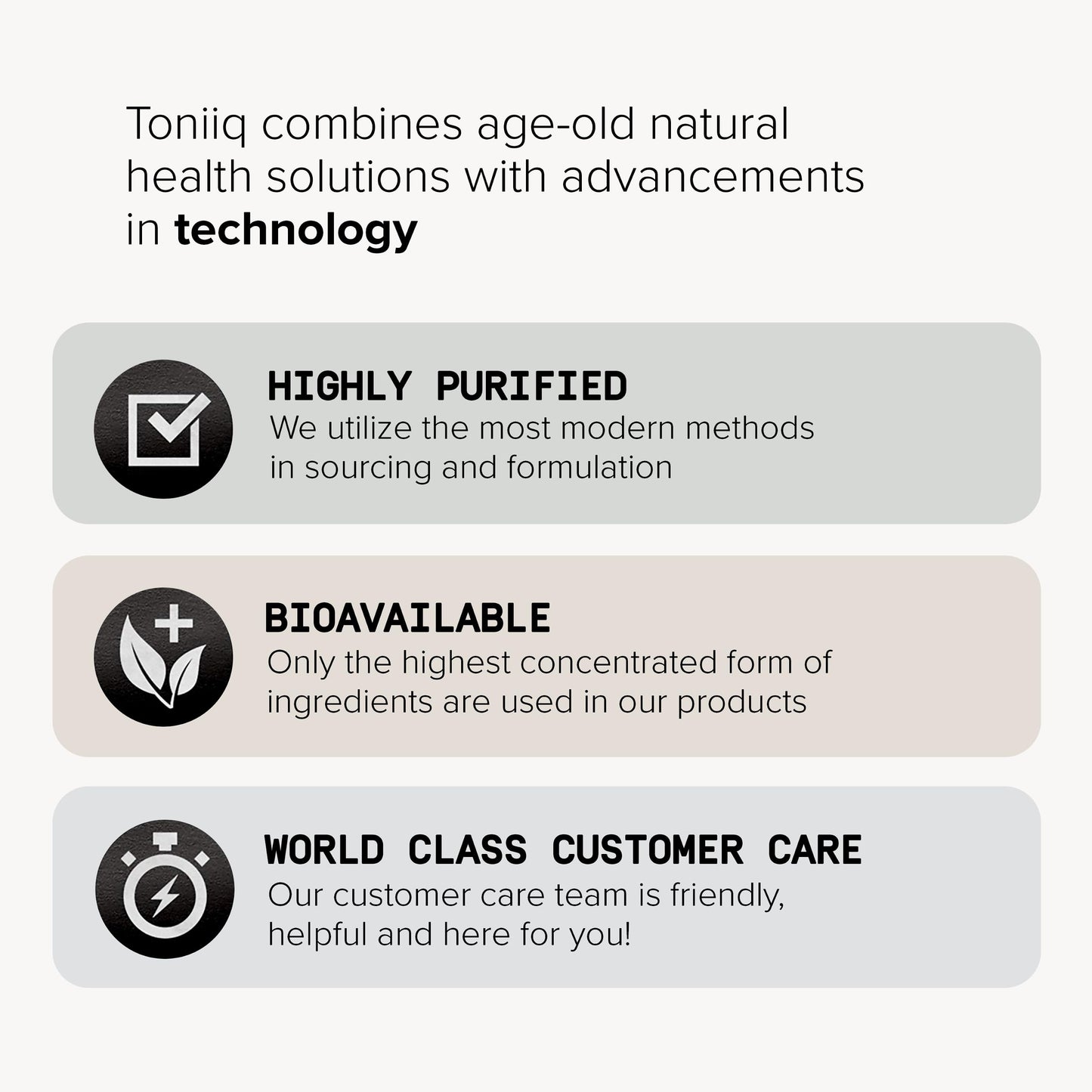 Toniiq 1600mg Resveratrol Blend - Ultra High Purity and 3rd Party Tested - with MCT ToniiqBuy Supplements Australia