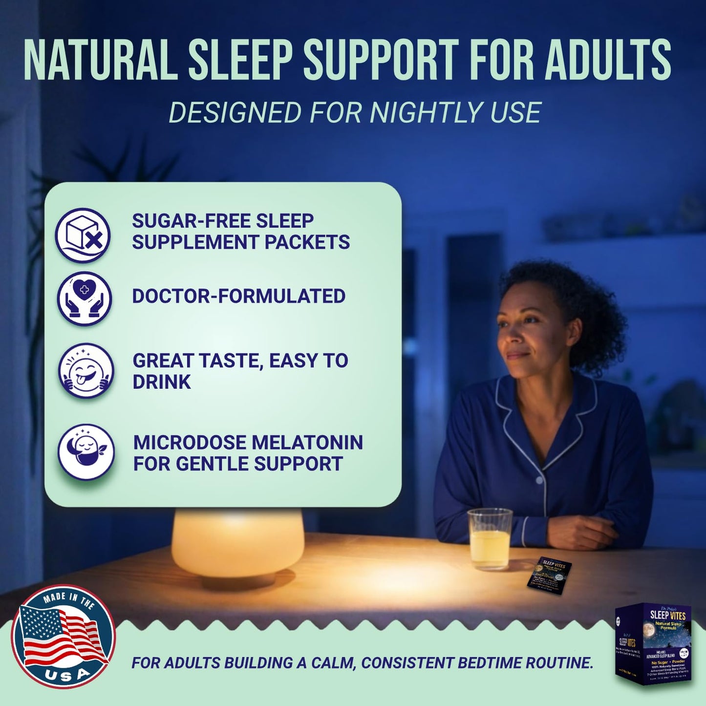 Dr. Price’s Natural Sleep Aid Powder – Berry-Citrus, 30 Packs | Sleep Powder Drink Mix with Magnesium, Microdose Melatonin & Tryptophan | Sleep Support for Adults | Doctor-Formulated, Made in USA Dr. Price's VitaminsBuy Supplements Australia