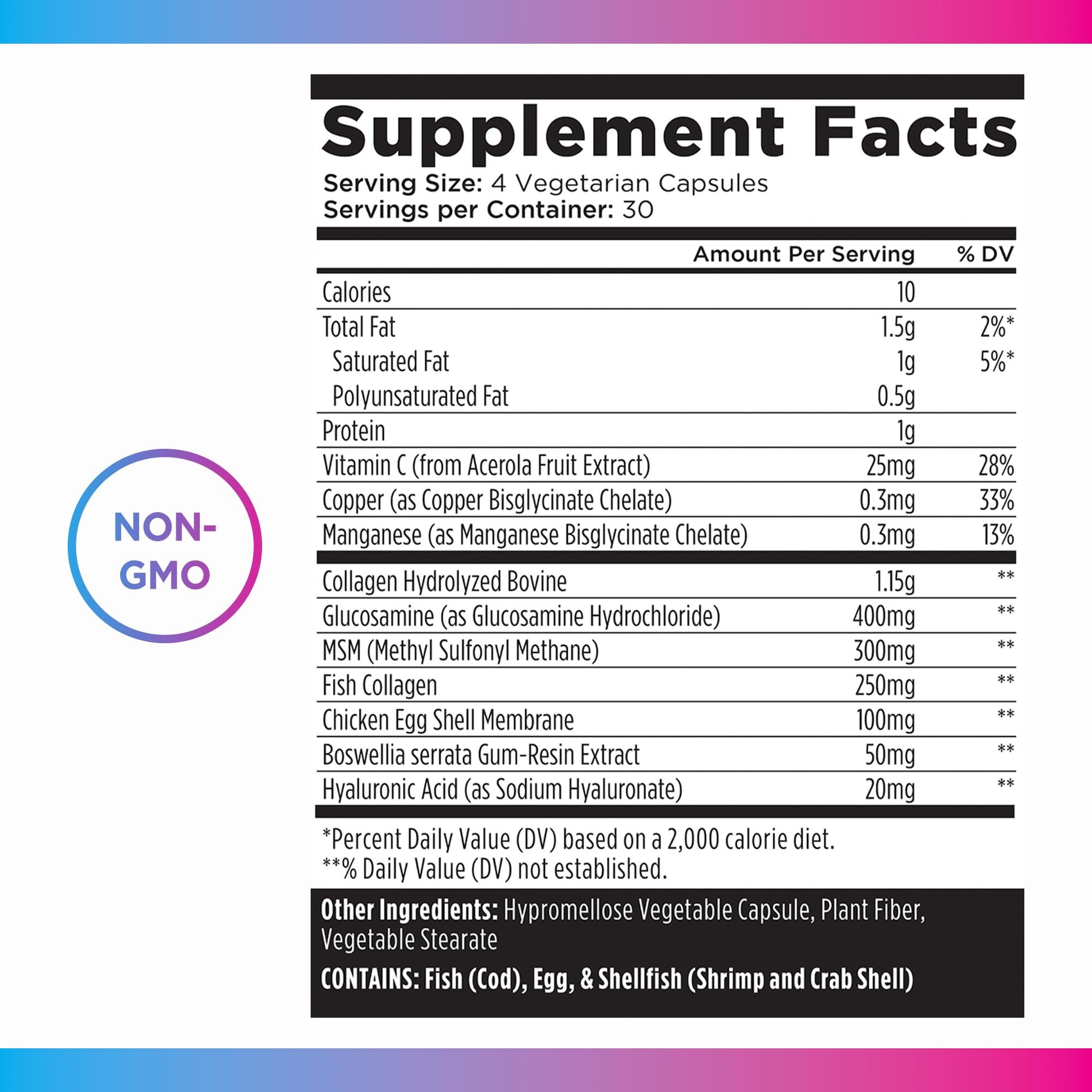 Livingood Daily Collagen + Joint Support, Grass Fed Multi Collagen Peptides I III V X with Hyaluronic Acid, Joint Support Supplement for Women & Men, Hair Skin Nails, Keto & Gluten Free, 120 Capsules Livingood DailyBuy Supplements Australia