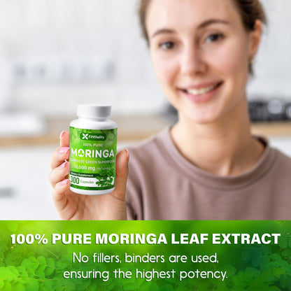 Moringa Capsules| Moringa Oleifera |10,000mg| 150 Capsules| 100% Pure| Non-GMO FitVitalityBuy Supplements Australia