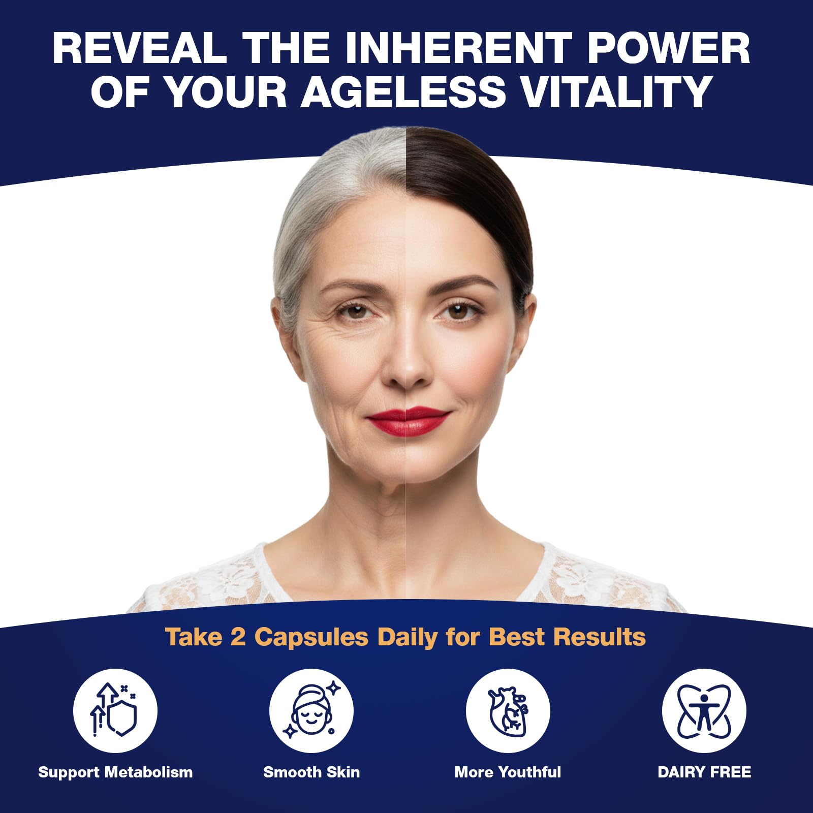 NLMUBR LUCKSIT NAD Supplement - NAD Nicotinamide Riboside Resveratrol 900mg, NAD Supplements for Women & Man, Liposomal NAD+ for Anti Aging & Cell Regenerator, 80 Capsules NLMUBR LUCKSITBuy Supplements Australia