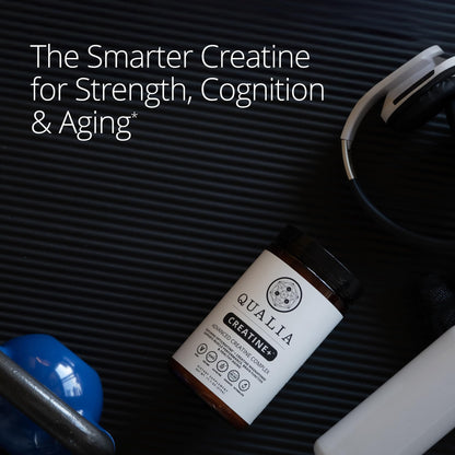 Qualia Creatine | Advanced Creatine Complex | 2 Sources + Magnesium | Optimized Absorption | Muscle Performance, Brain Function, & Healthy Aging QUALIA LIFE SCIENCESBuy Supplements Australia