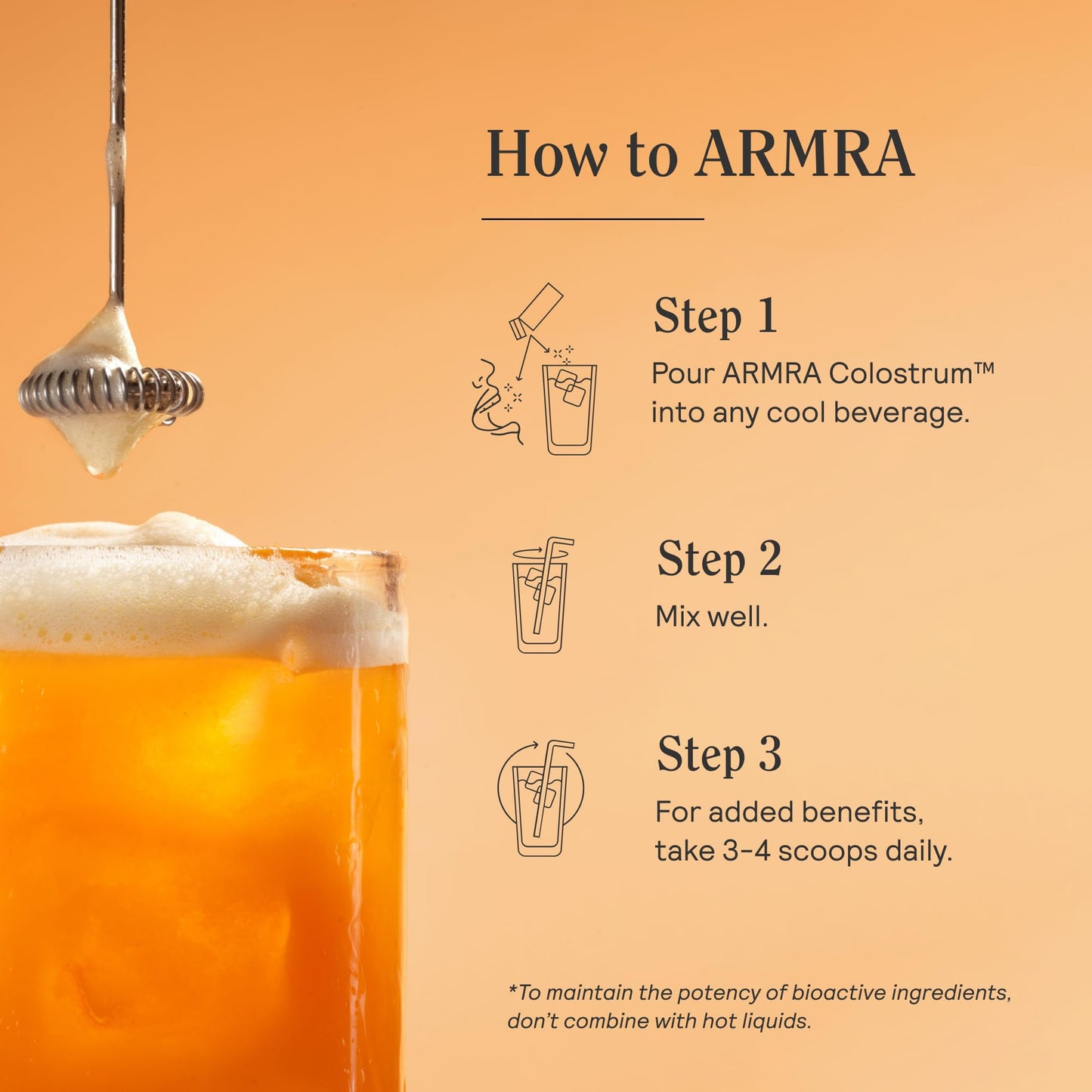 ARMRA Colostrum™ Premium Powder, Grass Fed, Gut Health Bloating Immunity Skin & Hair, Contains 400+ Bioactive Nutrients, Potent Bioavailable, Keto, Gluten & Fat Free (Unflavored and Blood Orange Jars) ARMRABuy Supplements Australia