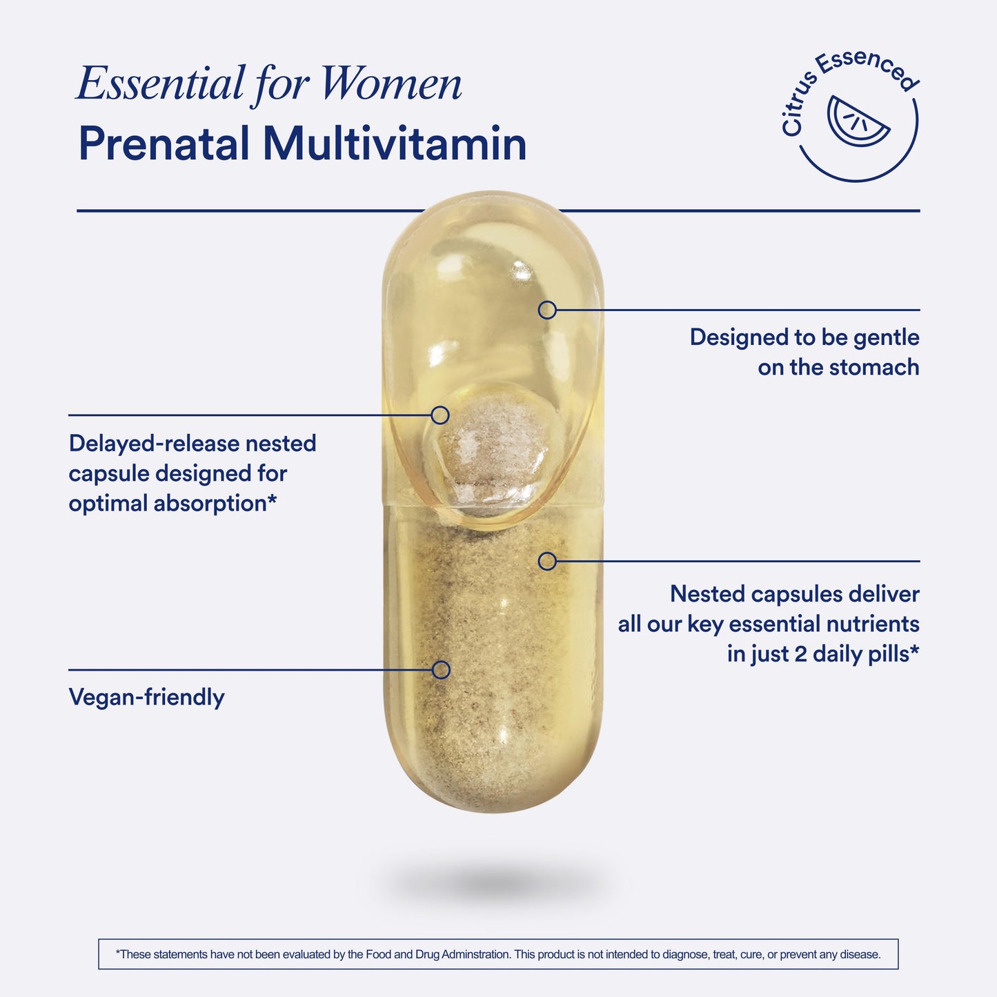 Ritual Preconception Bundle: Essential for Women Prenatal Multivitamin and Lemony Fertility Support Drink Mix Supplement with NAC, CoQ10, and Myo-Inositol. Vegan and Formulated to Support Her.* RitualBuy Supplements Australia