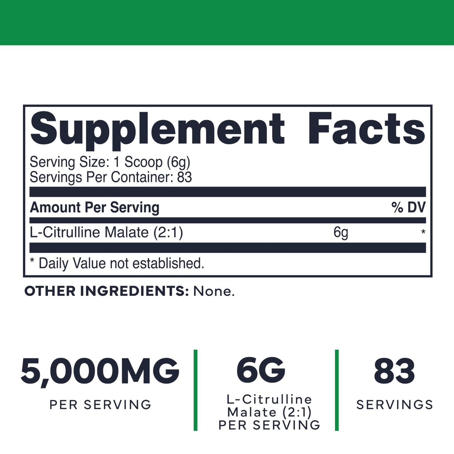 Type Zero Clean L-Citrulline Malate 2:1 Powder Drink Mix (500g, Unflavored) (83 Servings) - Keto Friendly, Gluten Free, Non-GMO Type ZeroBuy Supplements Australia
