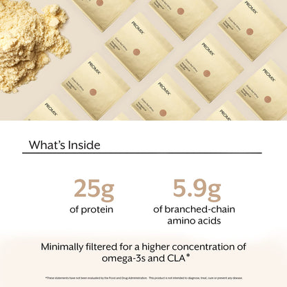 Promix Whey Protein Powder, Vanilla - 2.5lb Bulk - Grass-Fed & 100% All Natural ProMix NutritionBuy Supplements Australia