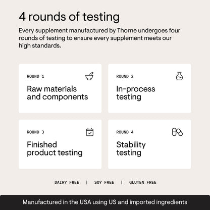 THORNE - Basic Prenatal - Well-Researched Folate Multi for Pregnant & Nursing Women - Includes 18 Vitamins & Minerals, Plus Choline - Third-Party Certified