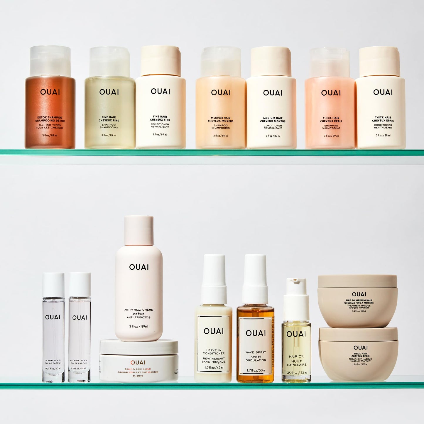 OUAI Thick Shampoo Travel Size - Moisturizing Shampoo with Keratin, Marshmallow Root, Shea Butter, Avocado Oil for Thick Hair - Strengthens & Hydrates - Paraben & Sulfate Free (3 Fl Oz) OUAIBuy Supplements Australia