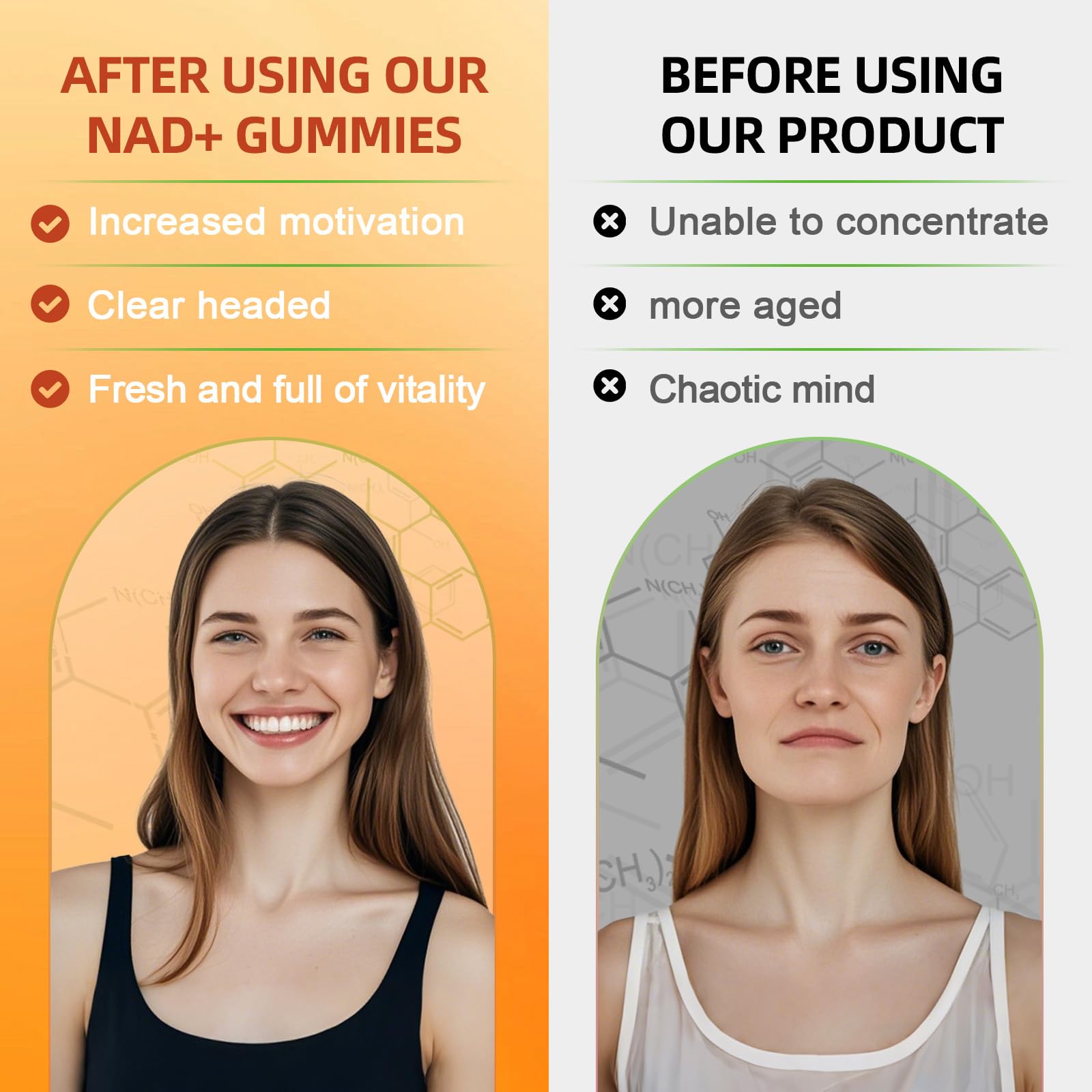 NAD+ Gummies NAD Resveratrol Supplement : NAD Supplements for Women Aging Defense Absorption Than Nicotinamide Riboside Boost Vitamin B3 D3 Sodium Zinc Support Cellular Health Energy and DNA Repair HEALOADINGBuy Supplements Australia