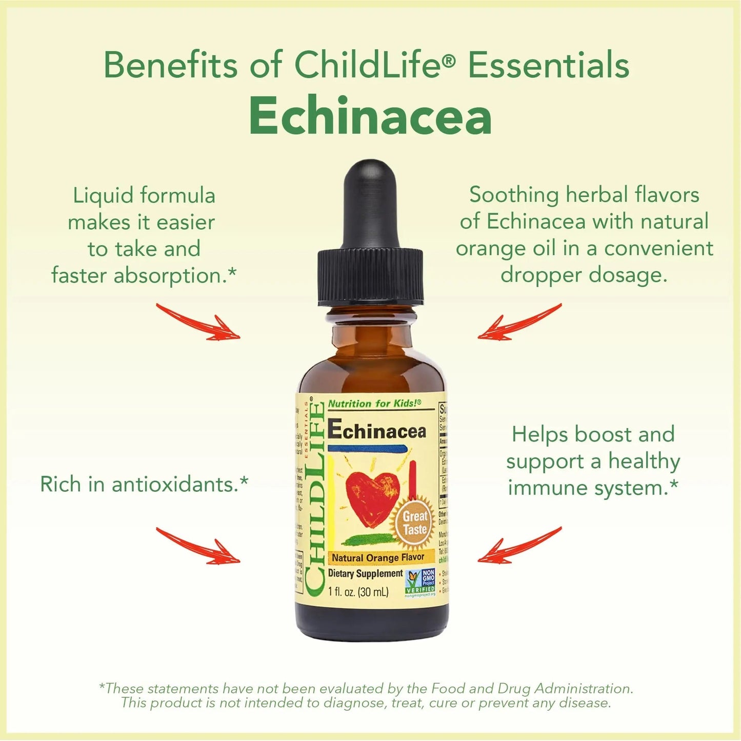 CHILDLIFE ESSENTIALS Immune Support 3-Pack - Liquid Vitamin C, First Defense, and Echinacea - Immune Boosting Supplements CHILDLIFE ESSENTIALSBuy Supplements Australia