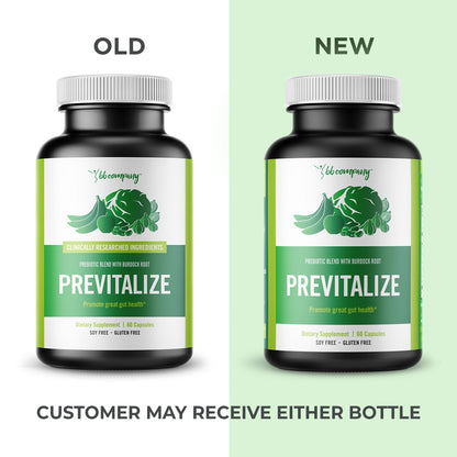 BB Company Previtalize | Prebiotics for Women, Prebiotic Fiber for Gut Health, Digestive Health | Food for Good Probiotics