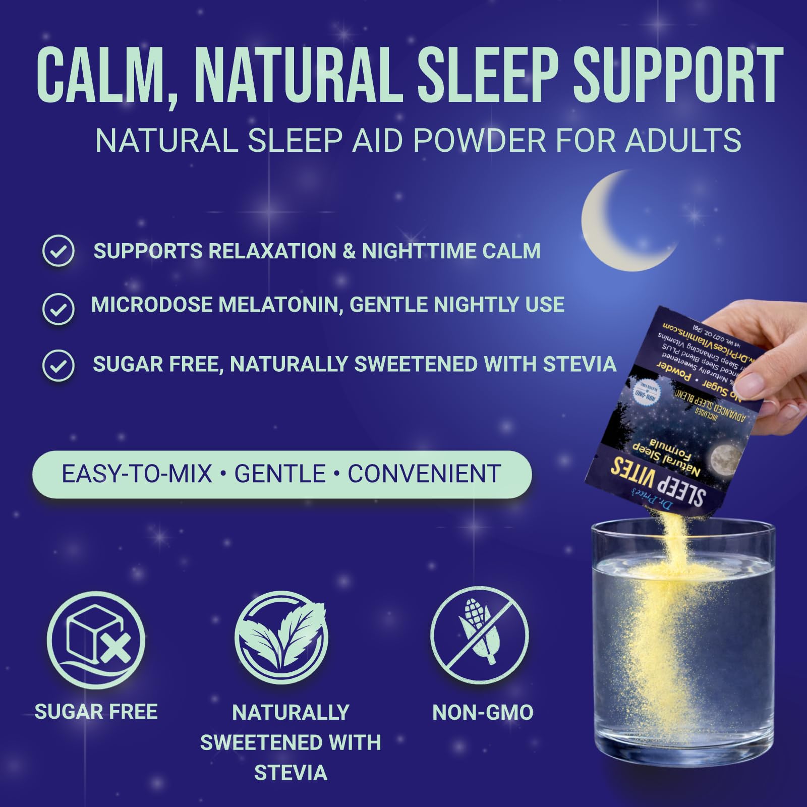 Dr. Price’s Natural Sleep Aid Powder – Berry-Citrus, 30 Packs | Sleep Powder Drink Mix with Magnesium, Microdose Melatonin & Tryptophan | Sleep Support for Adults | Doctor-Formulated, Made in USA Dr. Price's VitaminsBuy Supplements Australia