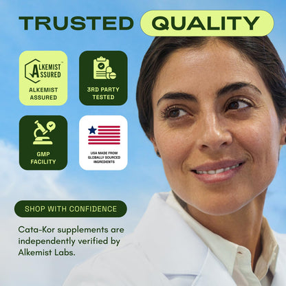 Cata-Kor NMN Supplement Alternative – Liposomal NAD+ Supplement – Third-Party Tested – NAD CORE – 30-Day Supply – 60 Capsules Cata-KorBuy Supplements Australia
