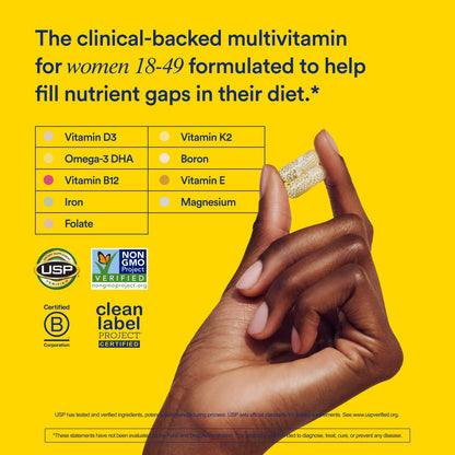 Ritual Multivitamin for Women 18+ & Daily Gut Health Support, 30 Days Supply RitualBuy Supplements Australia