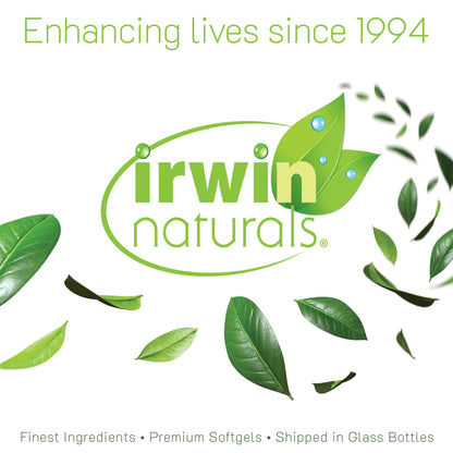 Irwin Naturals Extra Strength Ashwagandha - 60 Liquid Softgels - Helps Boost Physical & Mental Performance - with Turmeric & Milk Thistle Irwin NaturalsBuy Supplements Australia