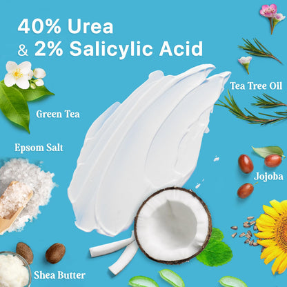Ebanel Bundle of Fungus Treatment 1 Oz, and 2 Pack 40% Urea Cream 4.6 Oz Ebanel buy supplements Au