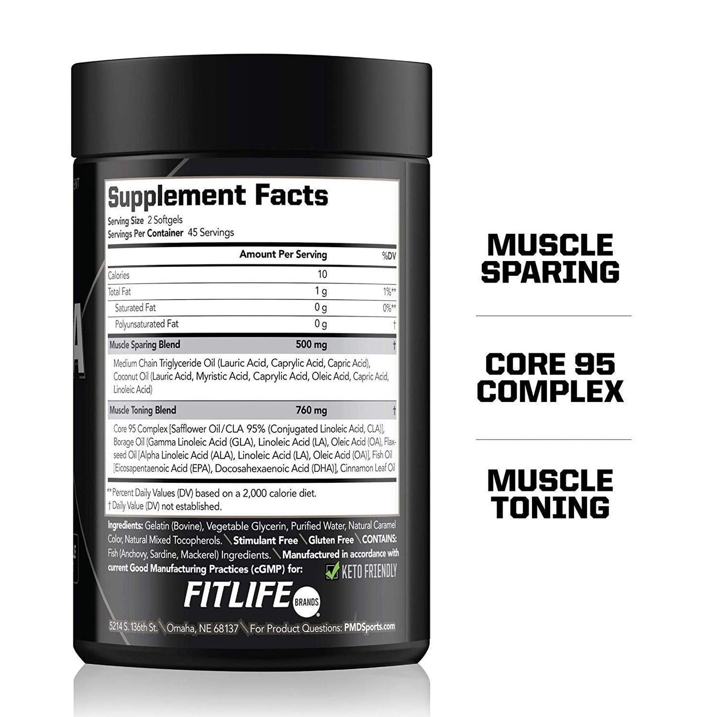 PMD Sports Ultra Pump Fuel Insanity - Pre Workout - Cherry Bombsicle (30 Servings) Sports Omega Cuts Elite Thermogenic Fat Burner (90 Softgels)