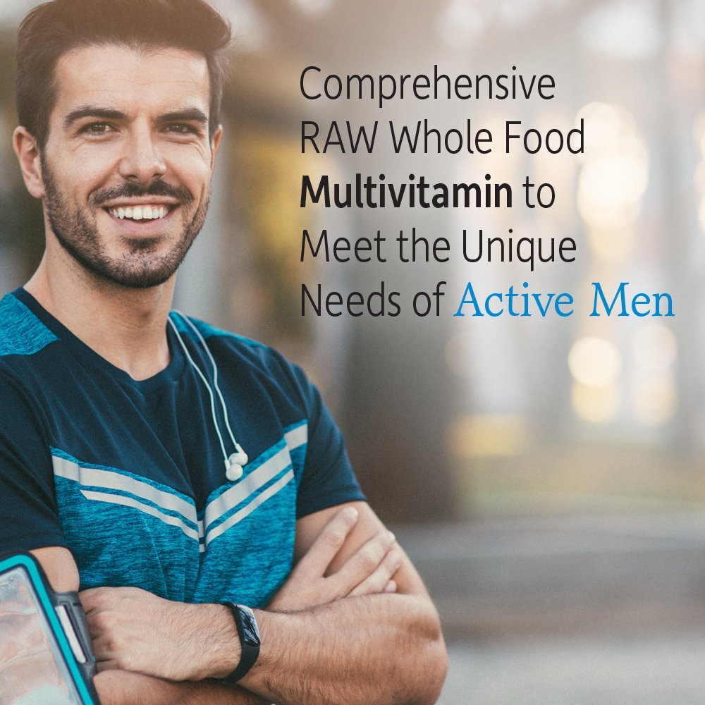 Garden of Life Vitamin Code Raw One Men's Multivitamin with Zinc Supplements for Immune and Skin Health, 30 Capsules Garden of LifeBuy Supplements Australia