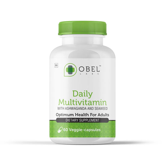 obel Daily Multivitamin | with Ashwaganda and Seaweed | Optimum Health for Adults obelBuy Supplements Australia