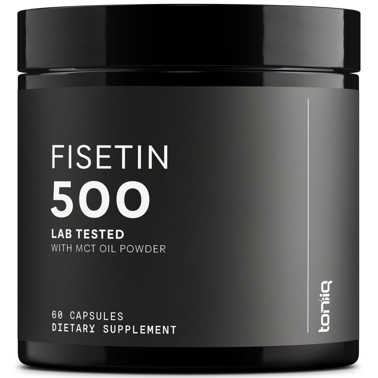 Toniiq Ultra High Purity Fisetin 500mg - 98%+ Higly Purified & Bioavailable Fisetin Supplement with MCT Oil for Absorption - Third-Party Tested Senolytic Supplements for Aging Support - 60 Capsules Toniiq buy supplements Au