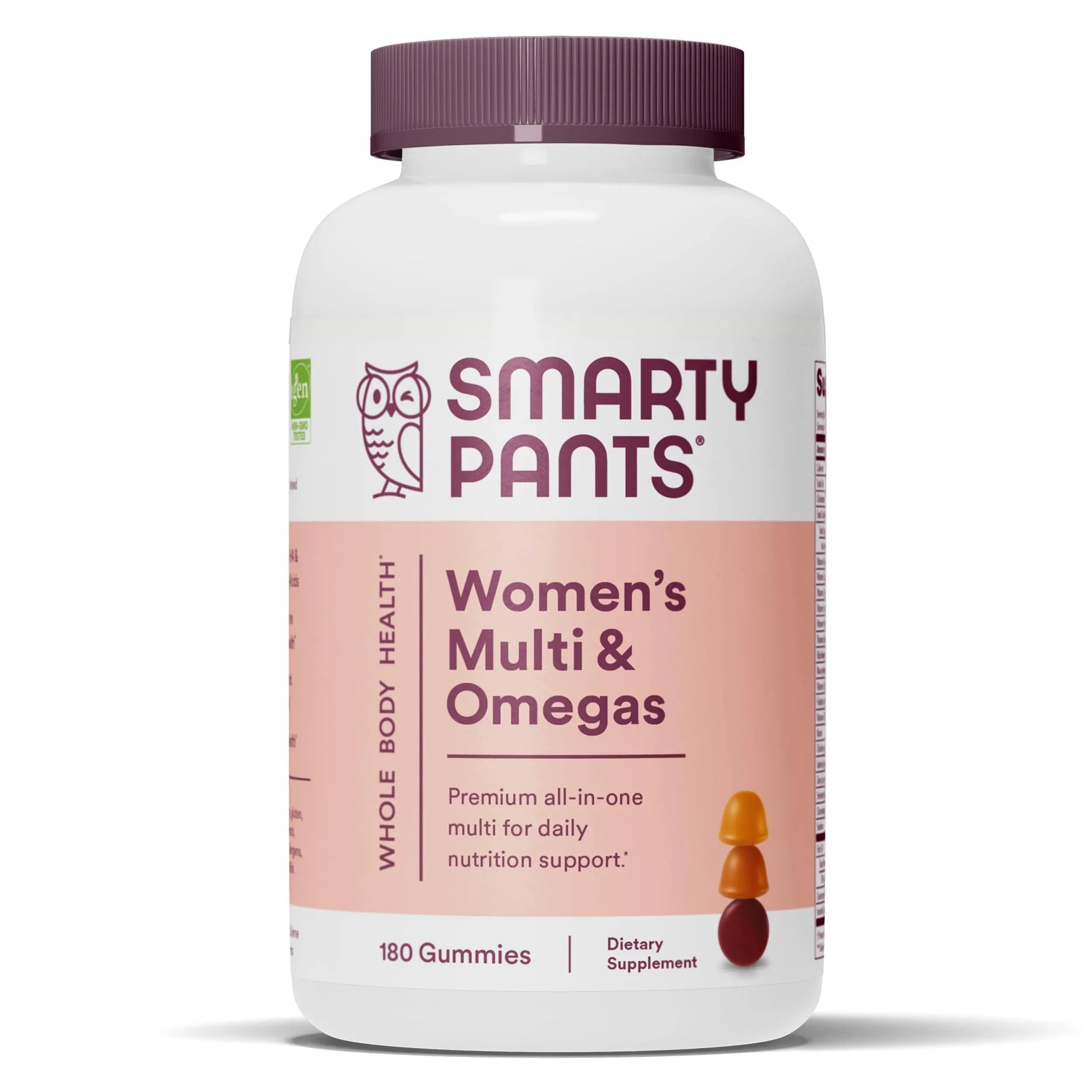 SmartyPants Toddler Multivitamin Gummies: Omega 3 Fish Oil (EPA/DHA), Vitamin D3, C, Vitamin B12, B6 & Women's Multivitamin Gummies: Omega 3 Fish Oil (EPA/DHA), Methylfolate, CoQ10, Vitamin D SmartyPantsBuy Supplements Australia