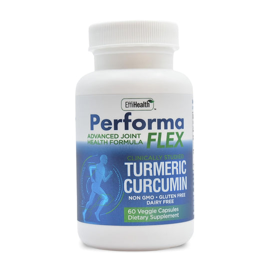 Performa Flex - Joint Support Supplement with Meriva, Turmeric Curcumin, Tart Cherry & Ginger – Ultra High Absorption – Support for Joint Mobility, Joint & Cartilage Health – 60 Capsules Performa FlexBuy Supplements Australia