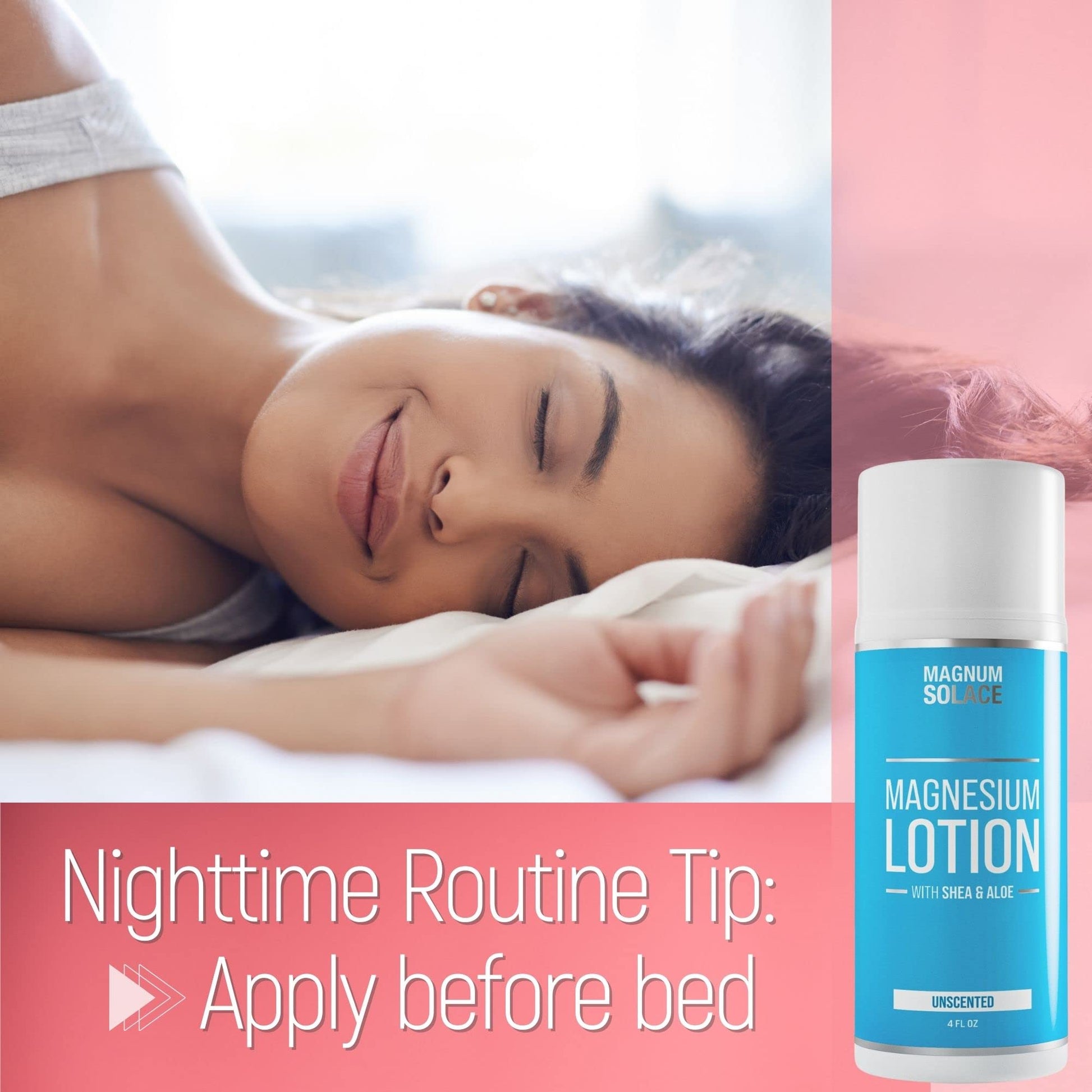 Magnesium Lotion with Shea Butter – Apply to Legs – Alternative to Topical Magnesium Cream Magnum SolaceBuy Supplements Australia