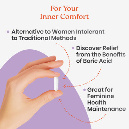 NewLife Naturals - Medical Grade Boric Acid Vaginal Suppositories - 600mg - 100% Pure Womens pH Balance Pills - Yeast Infection, BV - 90 Capsules: Made in USA NewLife NaturalsBuy Supplements Australia