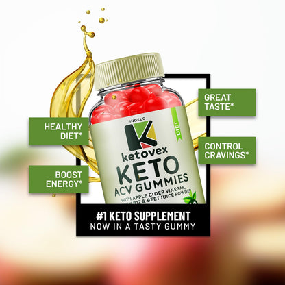 (3 Pack) Ketovex Keto BHB Gummies Advanced Formula, Ketovex BHB ACV Gummies IndeloBuy Supplements Australia