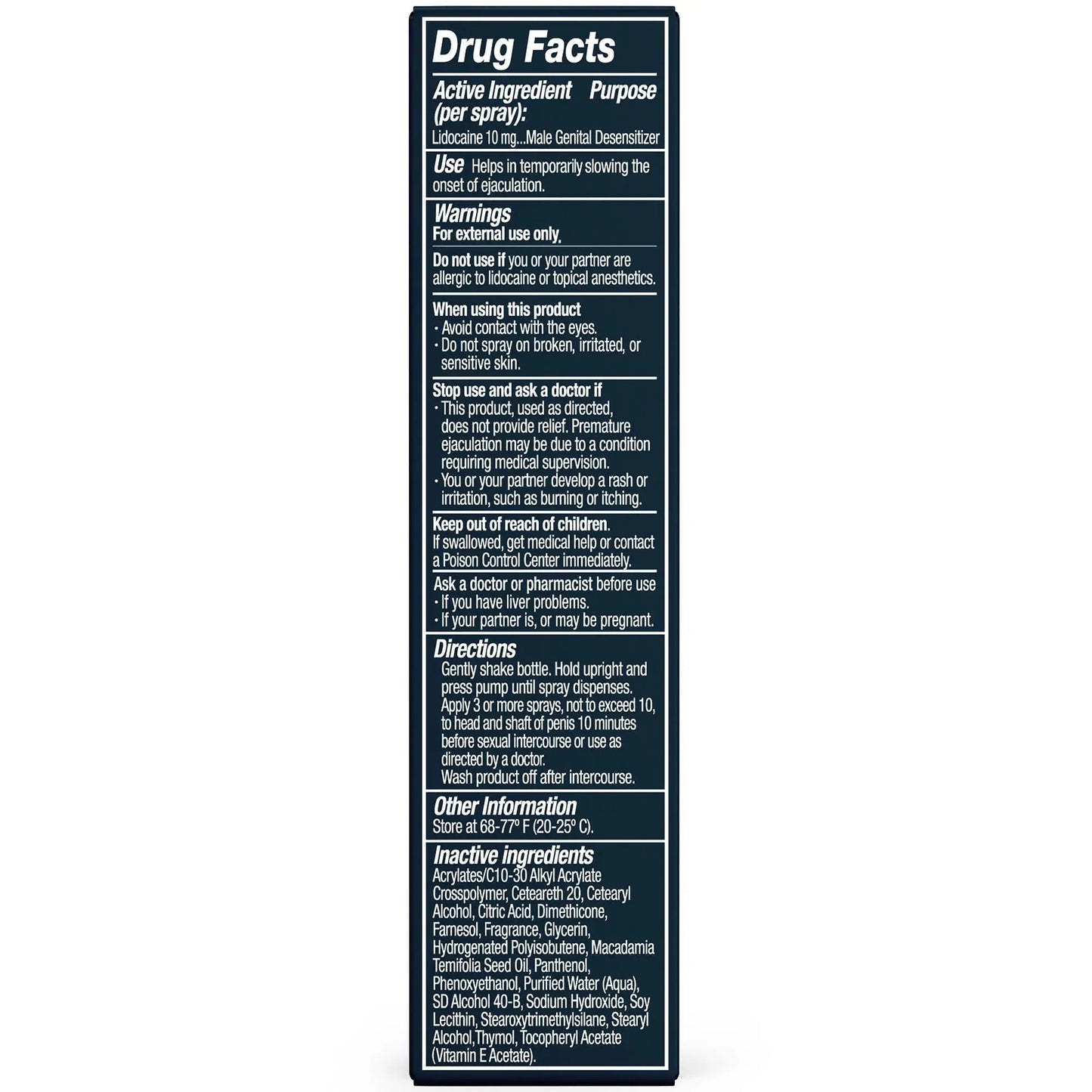 Promescent Desensitizing Delay Spray for Men Clinically Proven to Help You Last Longer in Bed, Prolong Climax for Him, 2.6 ml + Testosterone Booster for Men Supplement with KSM-66 Ashwagandha Promescent buy supplements Au