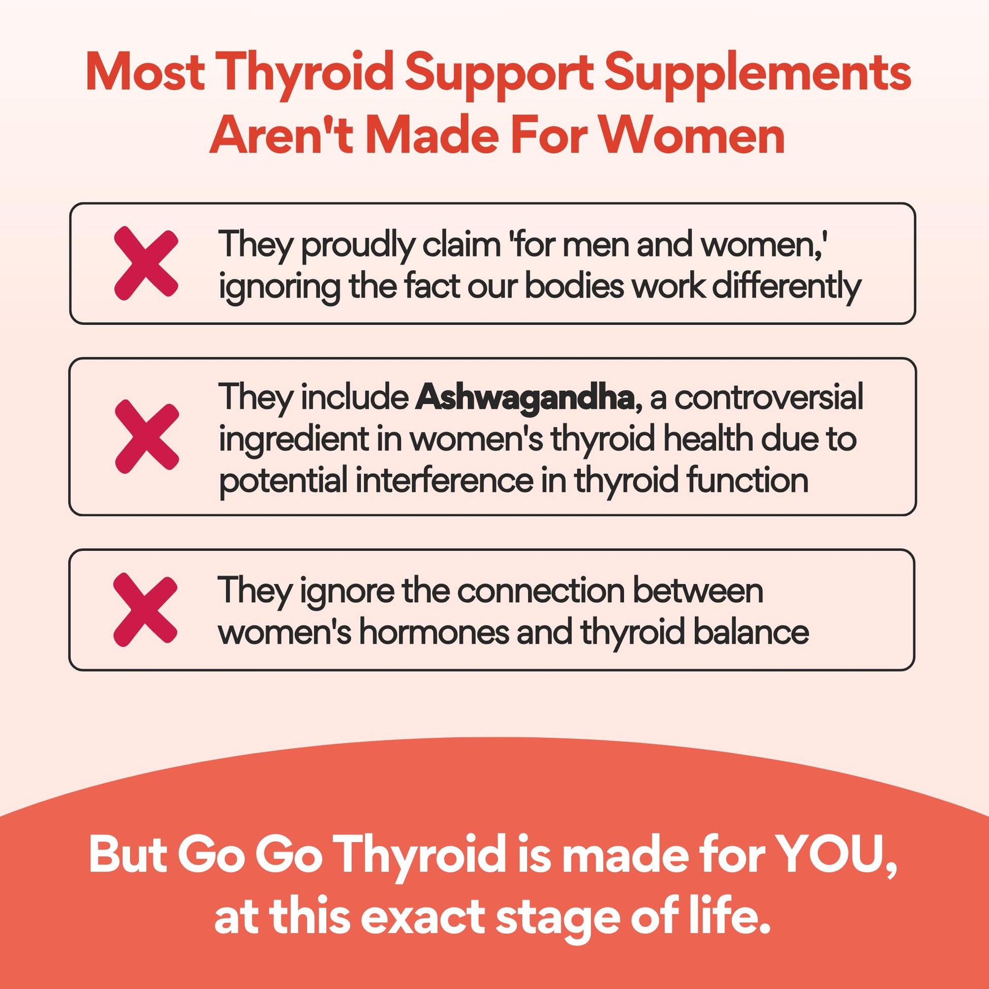 VoomVaya Go Go Thyroid - Thyroid Support for Women 30+ - Female-Focused Hormonal Balance & Thyroid Supplement with Iodine, Selenium & L Tyrosine - 3rd Party Tested - 60 Capsules VoomVayaBuy Supplements Australia