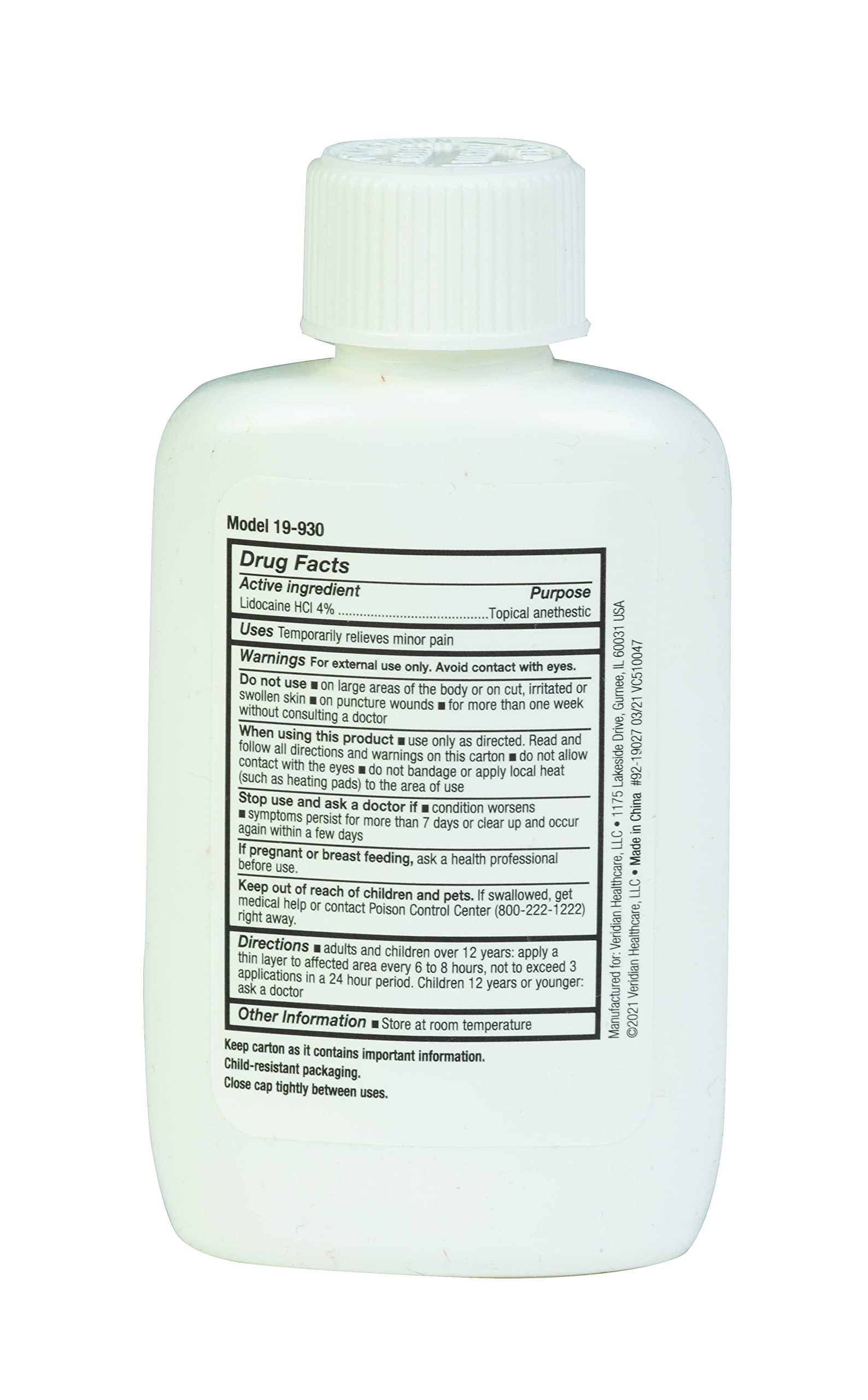 Thera|Care Maximum Strength OTC Lidocaine Cream | Numbs Away Pain | Long-Lasting Relief | Non-Greasy | 1.75 Oz Thera CareBuy Supplements Australia