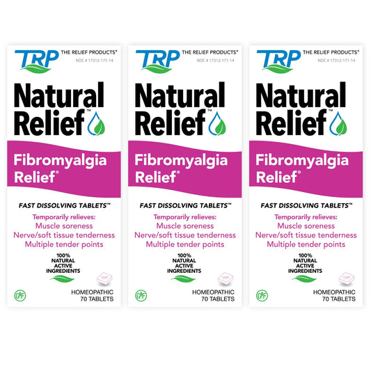 Fibromyalgia Relief for Temporary Relief of Muscle Soreness Discomfort Tenderness Difficulty Moving Joint Pain (3 Pack) TRP THE RELIEF PRODUCTSBuy Supplements Australia