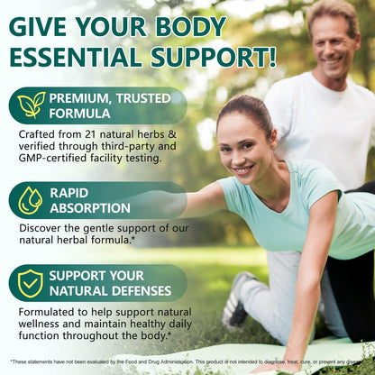 Lymphatic Drainage Supplements, 4275mg Lymph System Support for Women & Men, Herbal Lymphatic Complex with Dandelion, Burdock, Echinacea, Cleavers, Turmeric & Bromelain for Fluid Balance, 240 Capsules flasture buy supplements Au