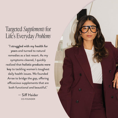 Arrae Magnesium Supplement, Magnesium Glycinate, Citrate & L-threonate, 250 mg, Support Mood, Sleep, Nerves, and Muscles,90 Capsules ArraeBuy Supplements Australia