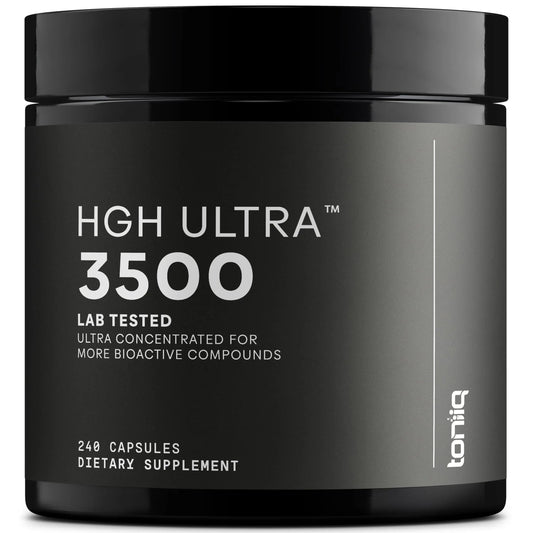 HGH Supplements for Men & Women (240 Count) 3,550mg+ Support Muscle Growth & Healthy Levels of Human Growth Hormone for Men, with High-Purity Arginine, Ornithine, Lysine, Tribulus, and Ashwagandha TQ Toniiq buy supplements Au