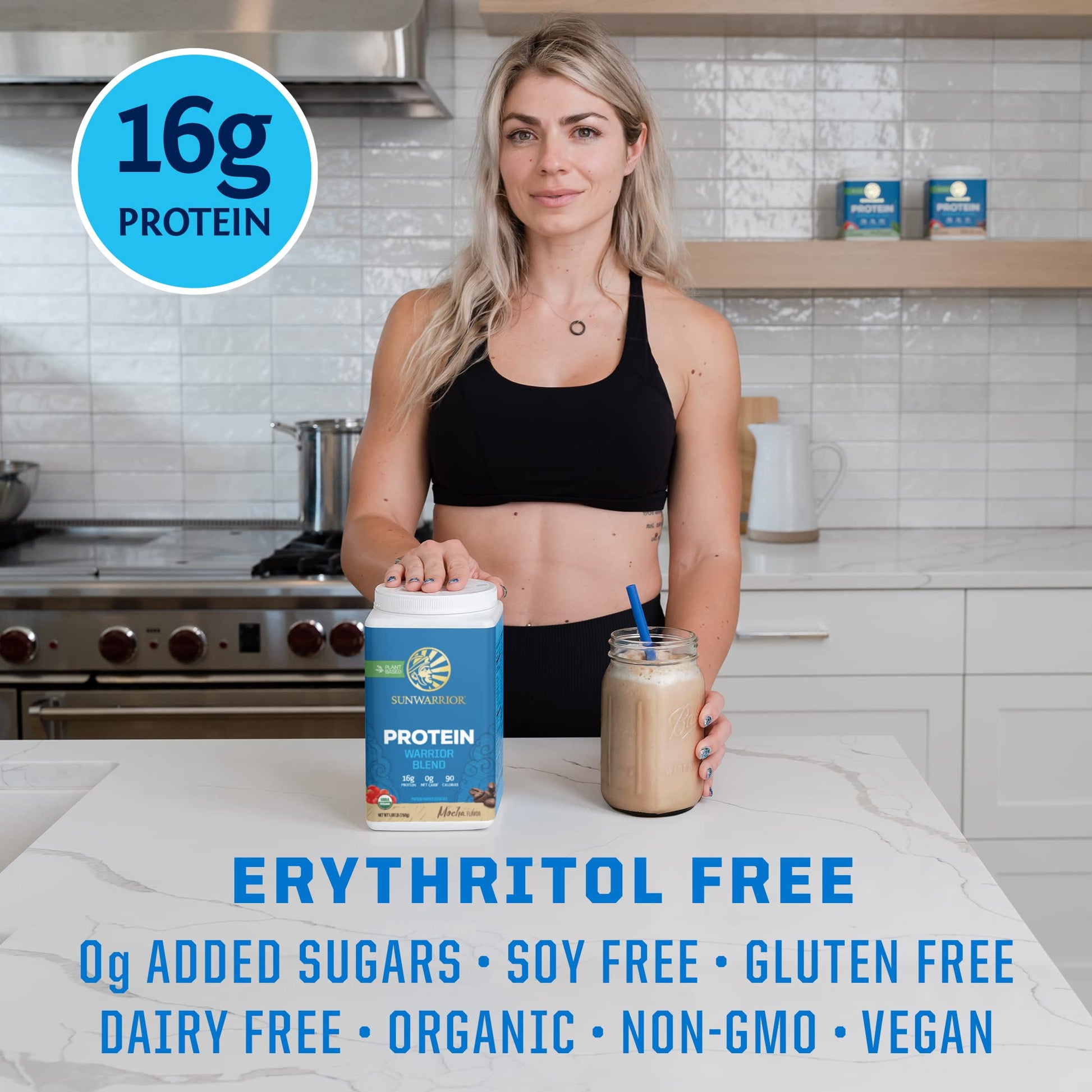 Vegan Protein Powder with BCAA | Organic Hemp Seed Protein Gluten Free Non-GMO SunwarriorBuy Supplements Australia