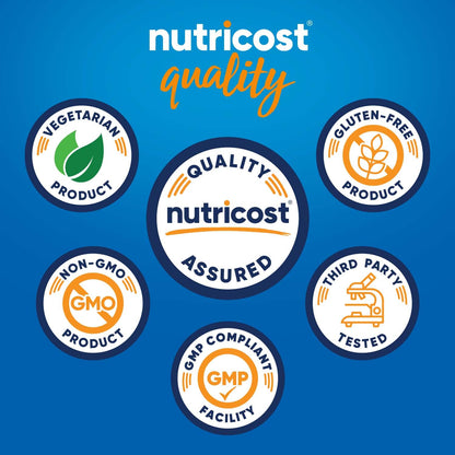 Nutricost Citrus Bergamot Capsules 1,200mg, 120 Capsules - 25:1 Bergamot Extract - 60 Servings, Gluten Free, Vegan & Non-GMO