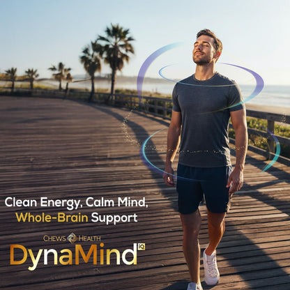 DynaMind iQ Brain Supplement for Memory and Focus for Adults - Nootropic Chews | Coffee Fruit & Mushroom Supplement Blend, Memory Focus Supplement, Caffeine Focus Pills Alternative, 4 Count CHEWSHEALTHBuy Supplements Australia