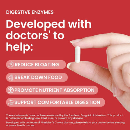 LOUDSAY Digestive Enzymes - Multi Enzymes, Organic Prebiotics & Probiotics for Digestive Health & Gut Health - Meal Time Discomfort Relief & Bloating - Dual Action Approach - 60 CT LOUDSAY buy supplements Au