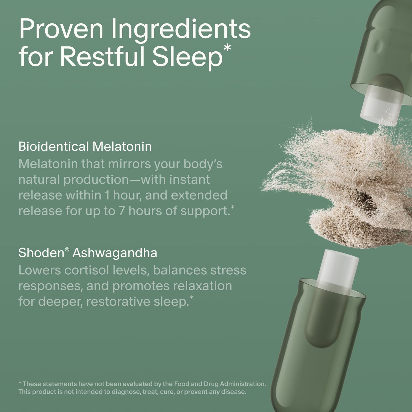 Seed PM-02 Sleep + Restore - Sleep Aid for Women & Men - Non-Habit Forming Bioidentical Melatonin & Ashwagandha - Vegan & Shelf-Stable - 30 Capsules (30-Day Supply) Visit the Seed StoreBuy Supplements Australia