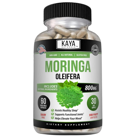 Kaya Naturals Moringa Leaf Extract - Complete Greens Superfood Supplement - Pure Miracle Tree Moringa - Boost Energy Naturally Kaya NaturalsBuy Supplements Australia