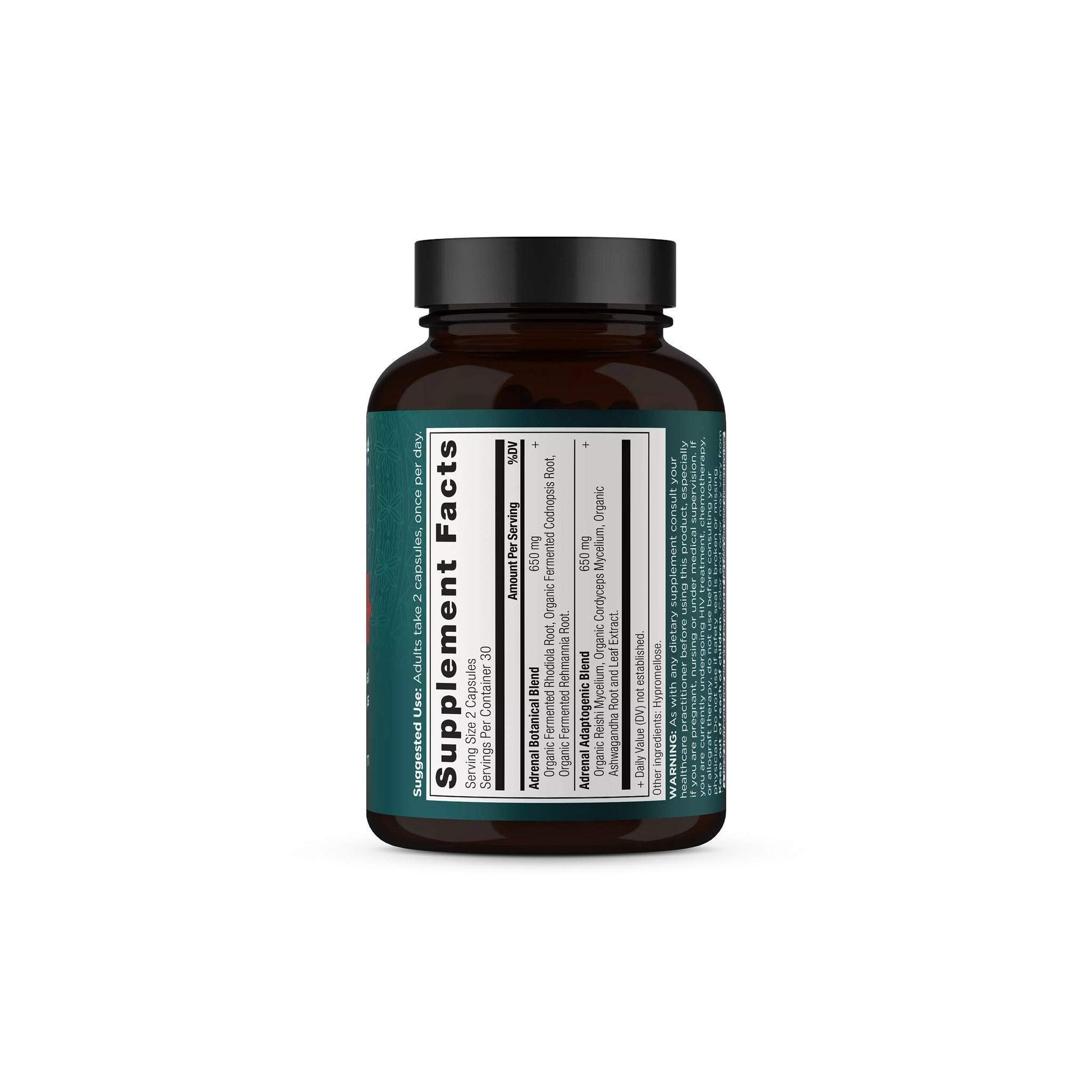 Ancient Nutrition Adrenal Support with Ashwagandha Supplement, Helps Reduce Stress & Fatigue, Paleo and Keto Friendly, Gluten Free, 1300mg, 60 Capsules Ancient NutritionBuy Supplements Australia