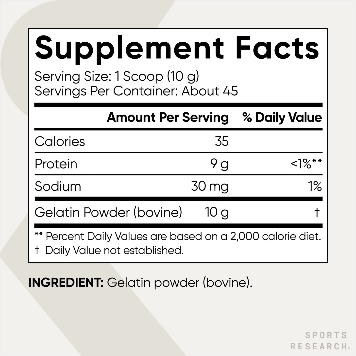 Sports Research Gelatin Collagen Cooking Powder - Sourced from Pasture Raised Cows | Great for Cooking and Baking - Certified Keto Friendly and Non-GMO Sports Research buy supplements Au