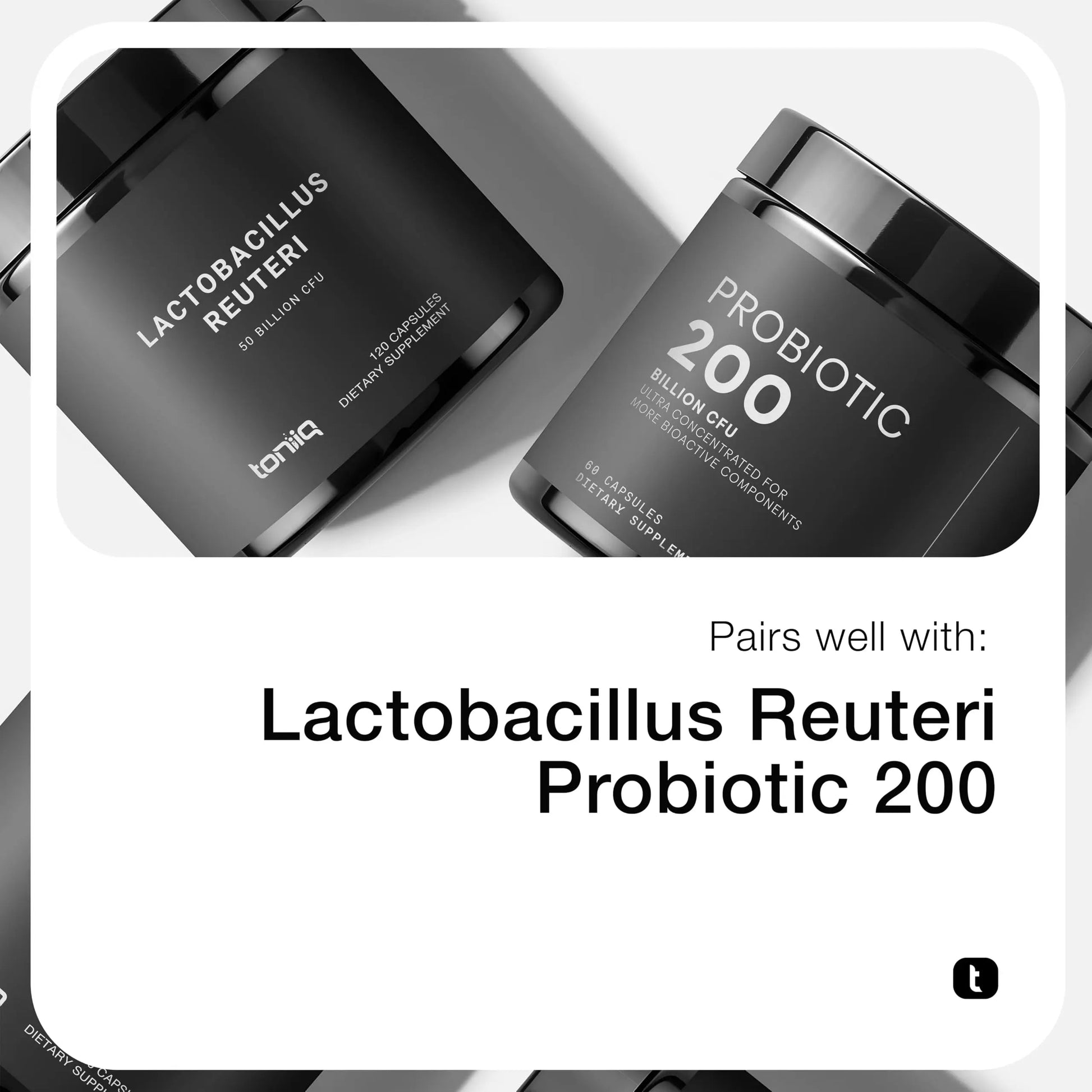 Toniiq Lactobacillus Rhamnosus – Ultra High Strength 100B CFU with Prebiotic FOS – Delayed Release Capsules – Third-Party Lab Tested – 60 Capsules Toniiq buy supplements Au