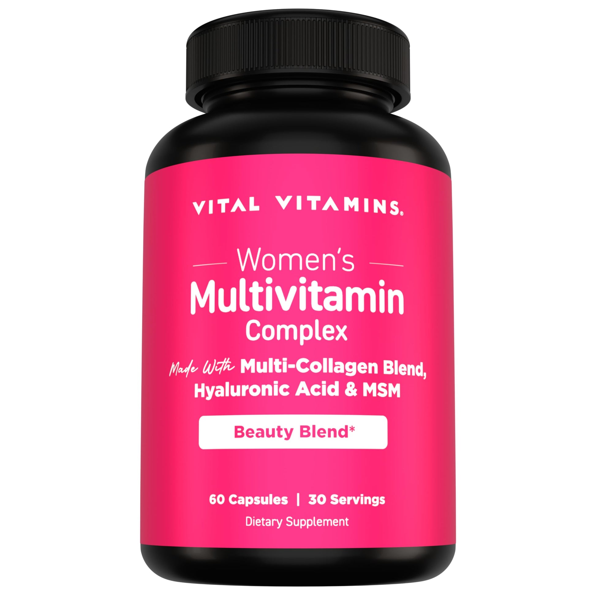 Vital Vitamins Women's Multivitamin Complex bottle on a white background