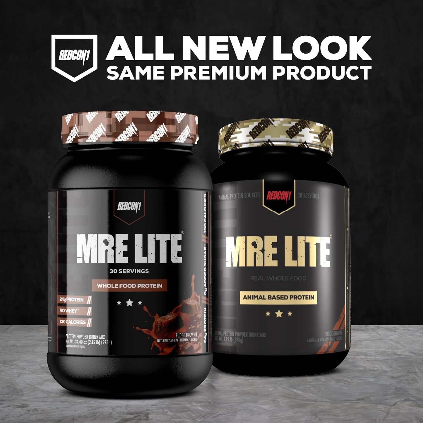 REDCON1 MRE Lite Whole Food Protein Powder, Cookies N' Cream - Low Carb & Whey REDCON1Buy Supplements Australia