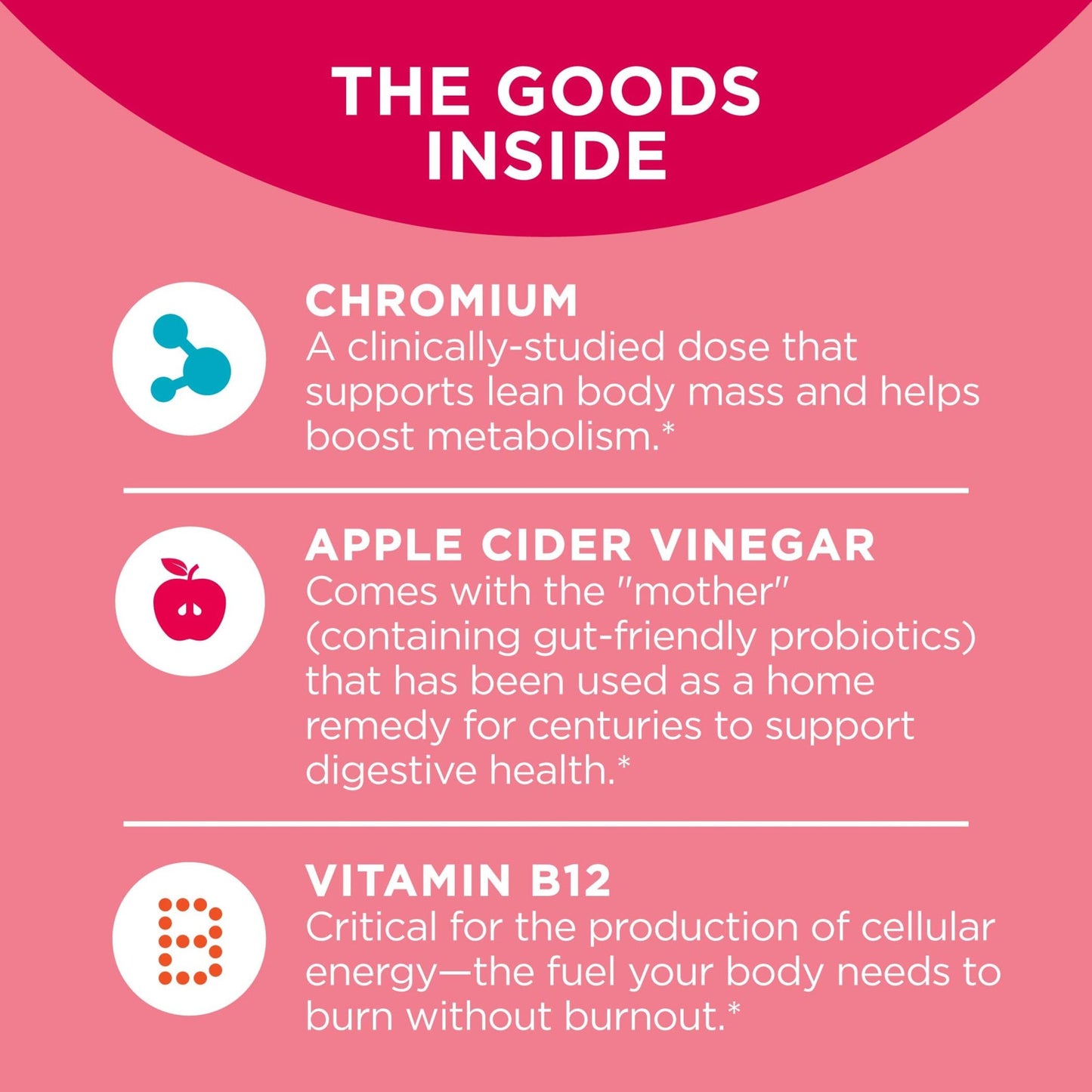 OLLY Metabolism Gummy Rings, Apple Cider Vinegar, Vitamin B12, Chromium, Energy OLLYBuy Supplements Australia
